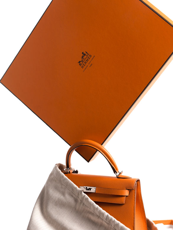 Hermès Kelly Bag 25 cm “Orange” - Hampel Fine Art Auctions