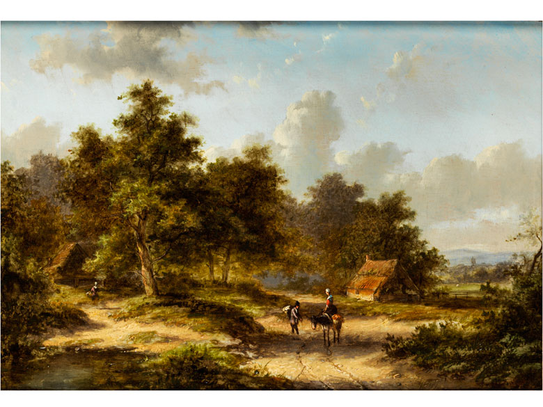 Jan Evert Morel D J 1835 1905 Hampel Fine Art Auctions