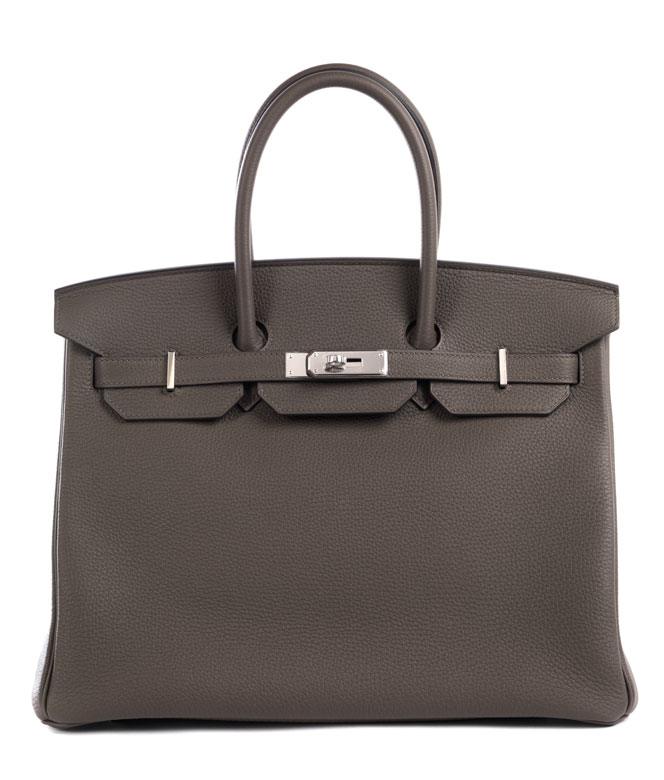 Hermès Birkin Bag 35 cm Taupe - Hampel 